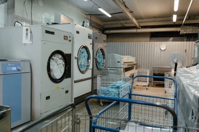 lavatrici a barriera biancheria ospedaliera trasporto